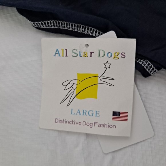 Pennsylvania Penn Quakers Dog Pet Dress Navy Size Large - Picture 3 of 8